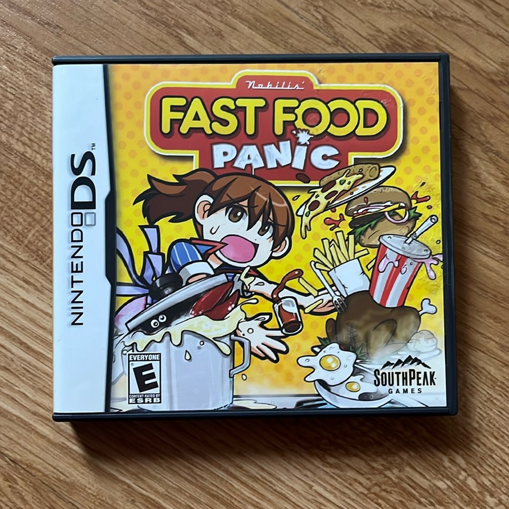 Fast Food Panic Nintendo DS Game